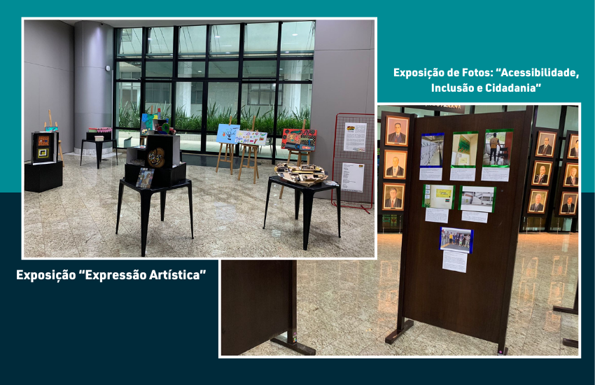 TJPR realiza exposição de fotos e artes plásticas sobre inclusão e acessibilidade